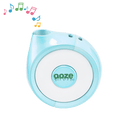 The arctic blue Ooze Movez speaker vape has colorful music notes playing