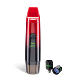 Front view of Black Booster extract vape with attachments
