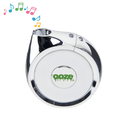 The cosmic chrome Ooze Movez speaker vape has colorful music notes playing