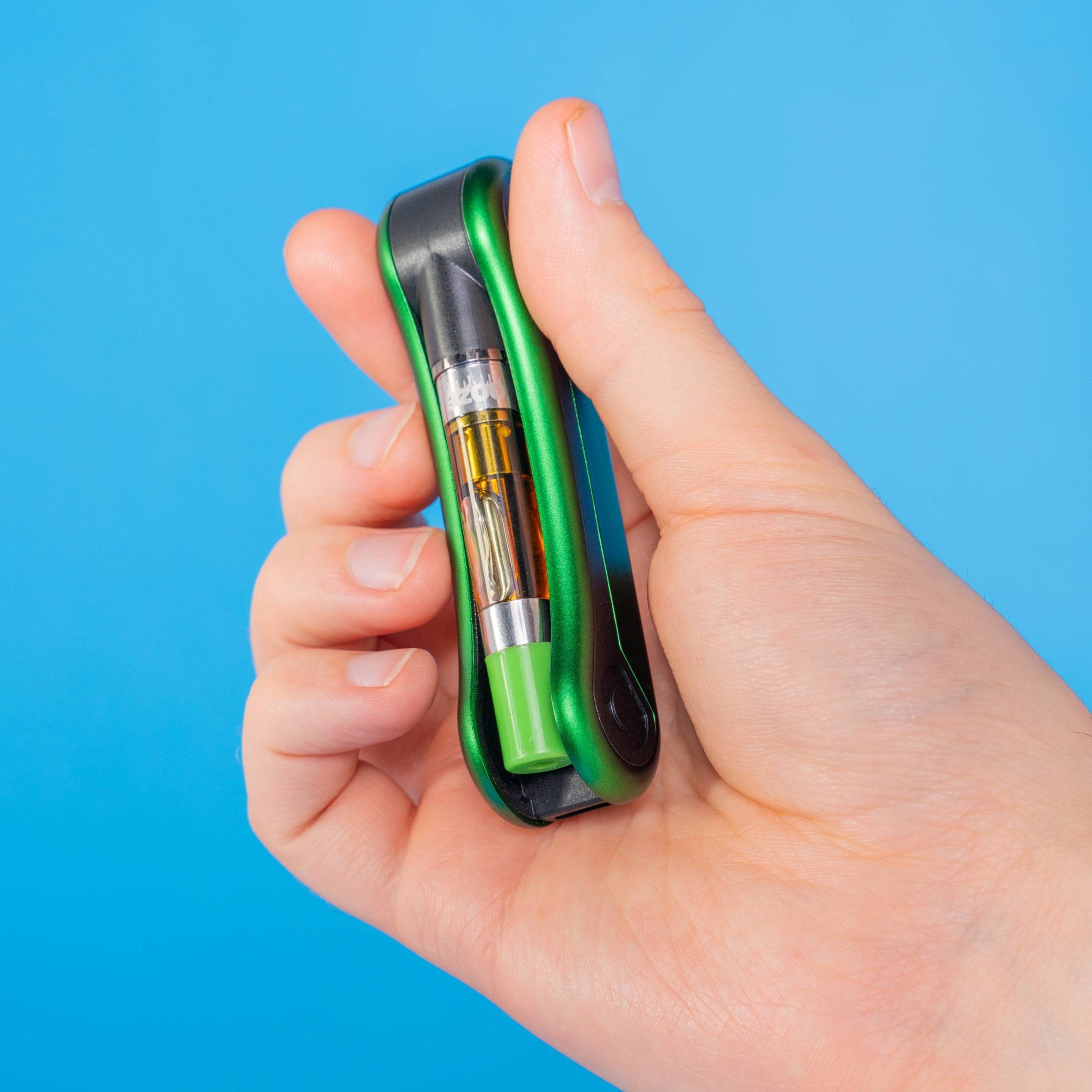 Ooze Hinge Flick Battery – 210 mAh Green 510 Vape Battery