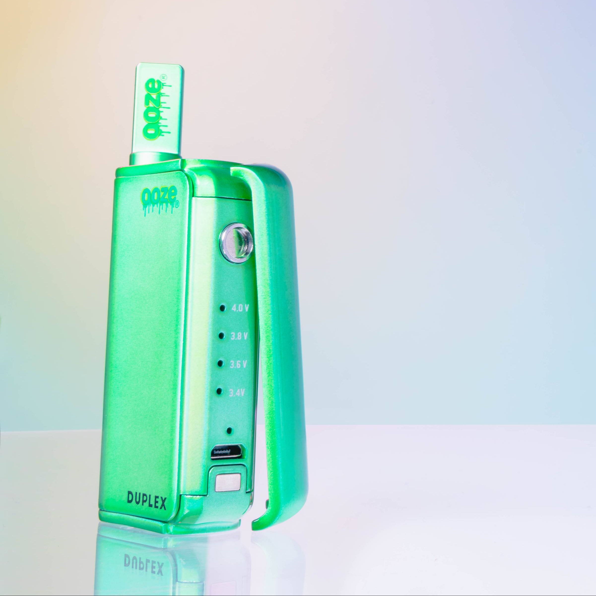 Ooze Duplex Pro - 900 mAh Cart & Wax Vaporizer - Mary Jade