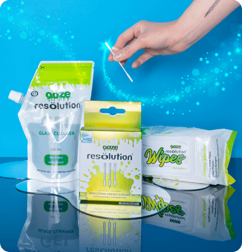 Resolution Cleaning Kit – Res Caps, Bong Cleaner, Swabs & More – 420 Market