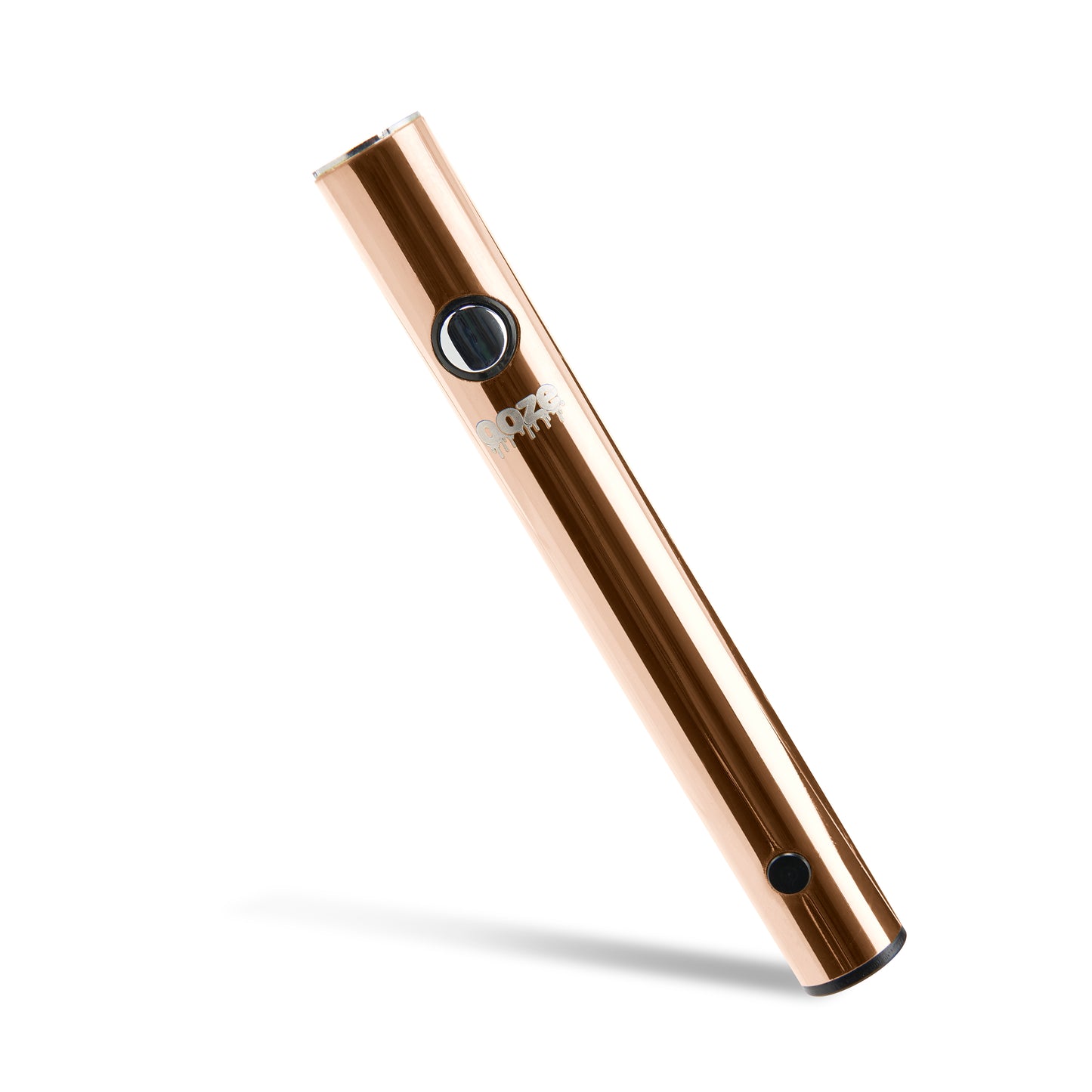 The rose gold Ooze Wink is leaning at a 45 degree angle