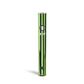 The slime green Ooze Wink flashlight pen is standing straight upright