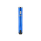 The sapphire blue Ooze Smart Battery is upright and turned off without the charger