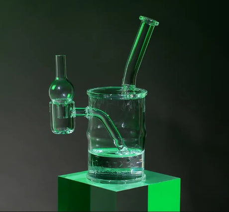 Ooze Quartz Mini Rig - Toxic Barrel