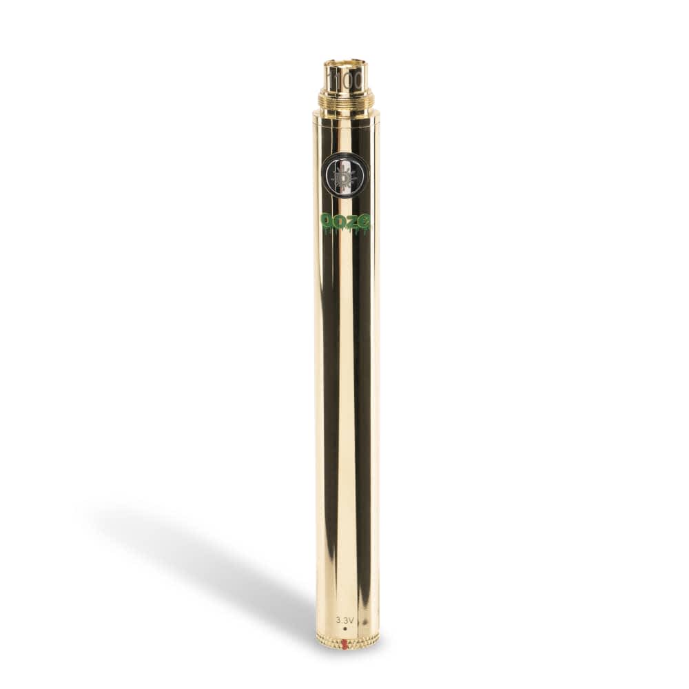 Ooze Twist Vape Pen 510 Thread Adjustable Voltage Battery - Gold