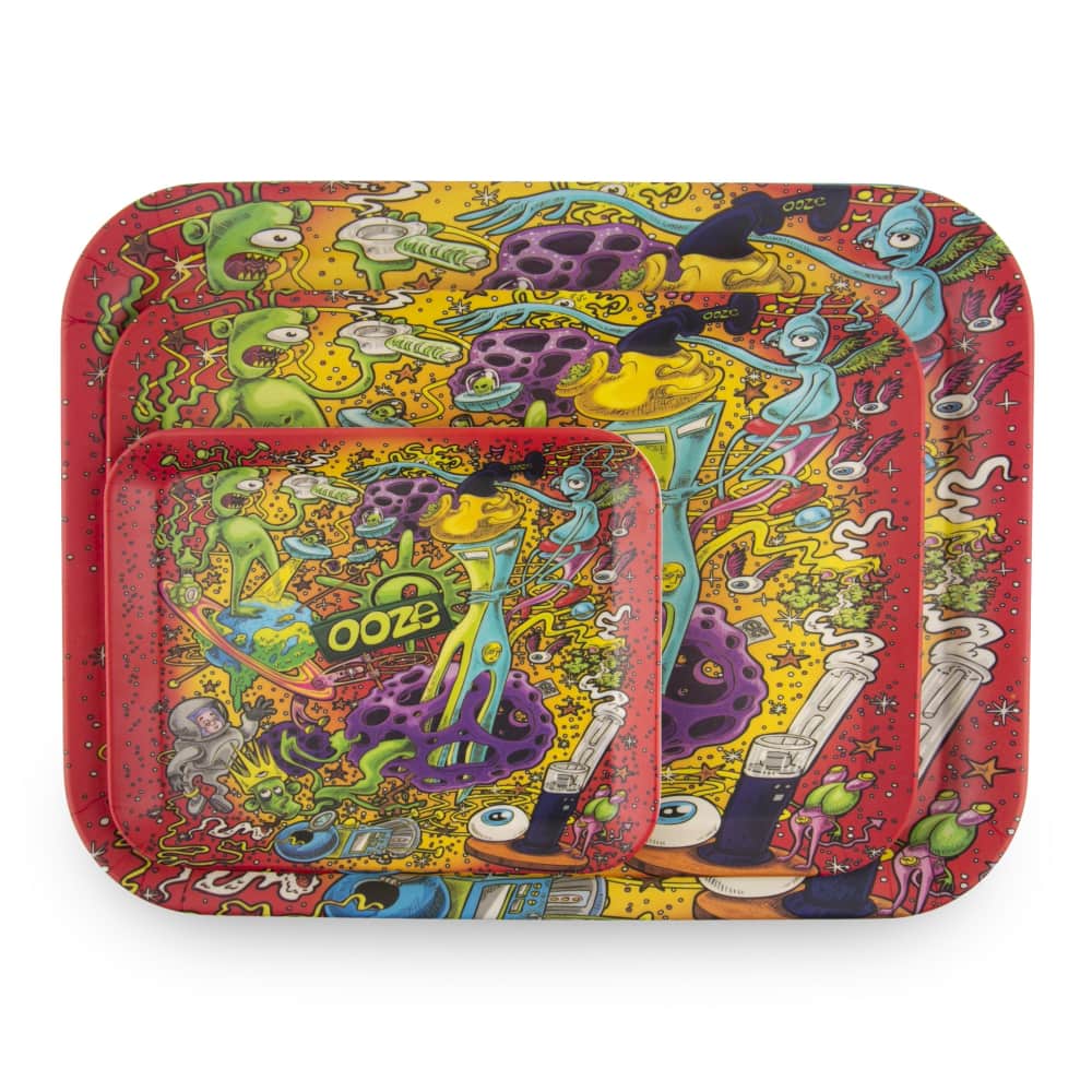 Ooze Rolling Tray - Biodegradable - Universe