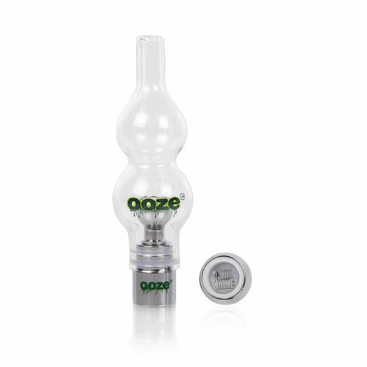 Ooze Double Bubble Glass Globe 510 Thread Attachment for Dabs