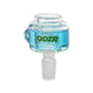 Ooze Glyco Freezable Glycerin 14mm Glass Bowl - Aqua Teal
