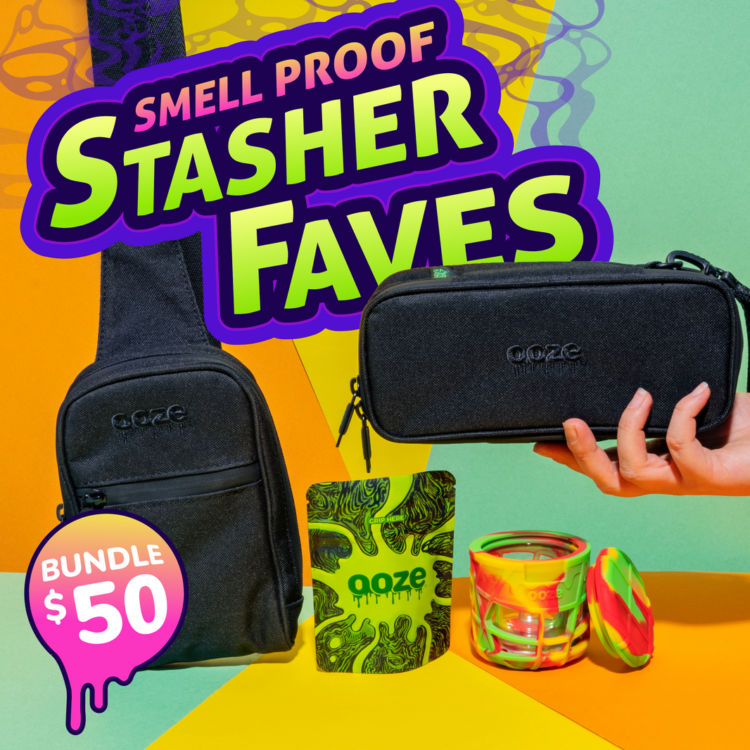 Smell Proof Stash Bags and Pouches Ooze