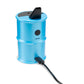 The Arctic Blue Ooze Electro Barrel E-Rig is shown with the type-C charging cable plugged in.