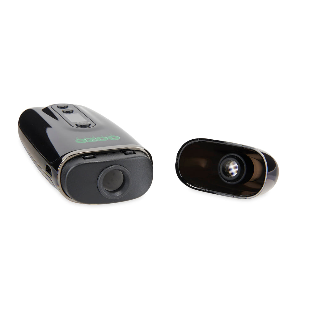 Inside view of the Black Flare flower vape
