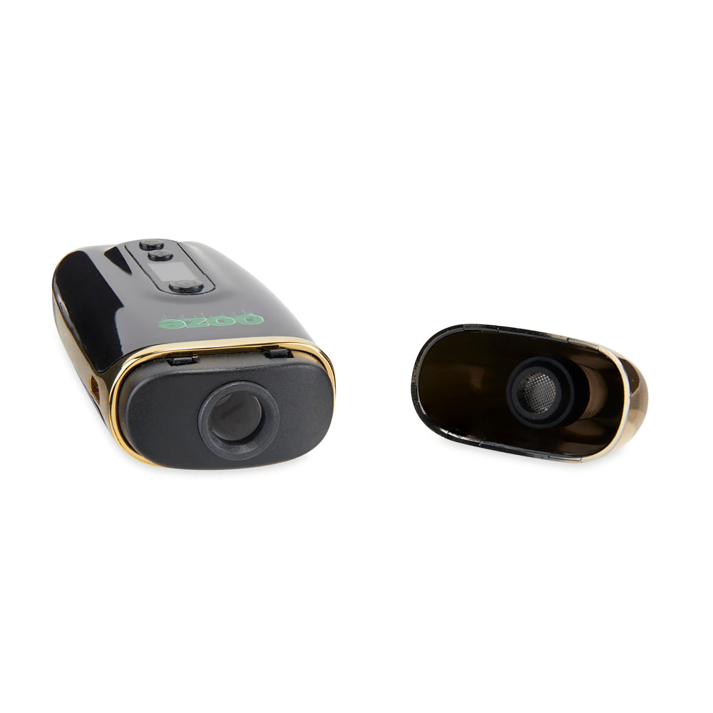 Inside view of the Gold Flare flower vape
