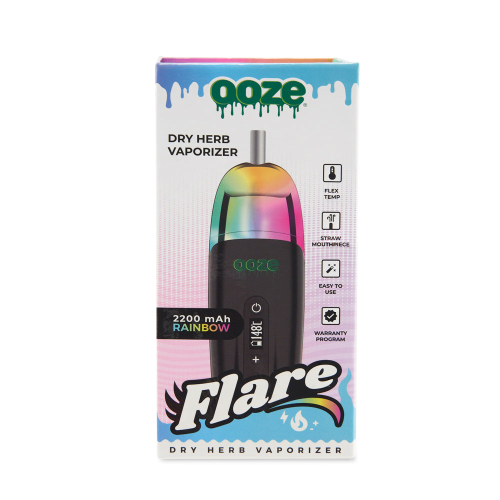 Flare Dry Herb Vaporizer - Rainbow