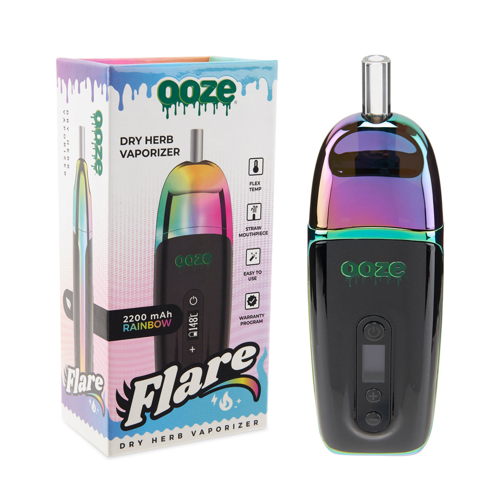 Rainbow Flare Dry Herb Flower Vape | Ooze Rainbow Flare Dry Herb Flower Vape | Ooze