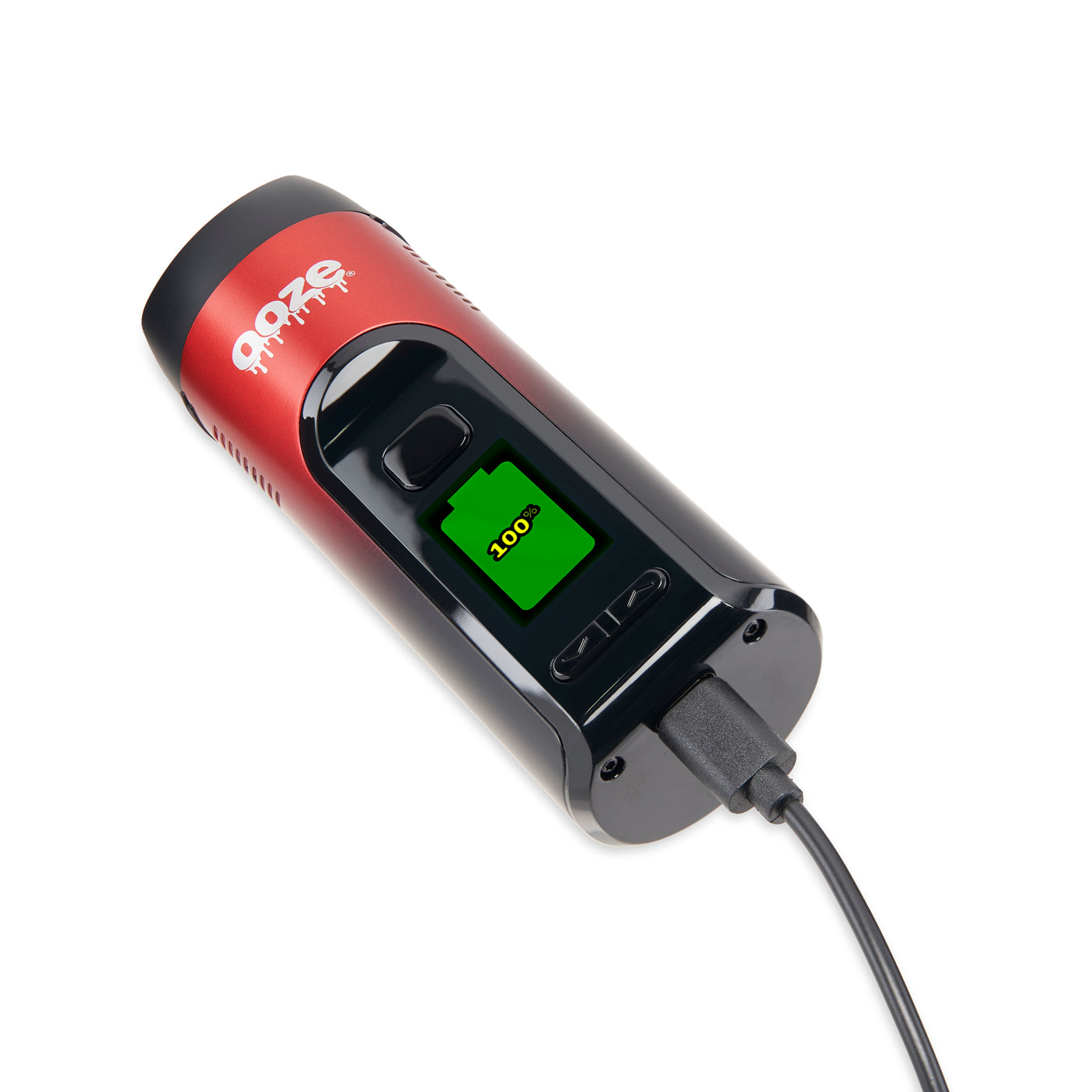 Red and Black Verge 2500mAh Dry Herb Cannabis Vape | Ooze Red and Black Verge 2500mAh Dry Herb Cannabis Vape | Ooze