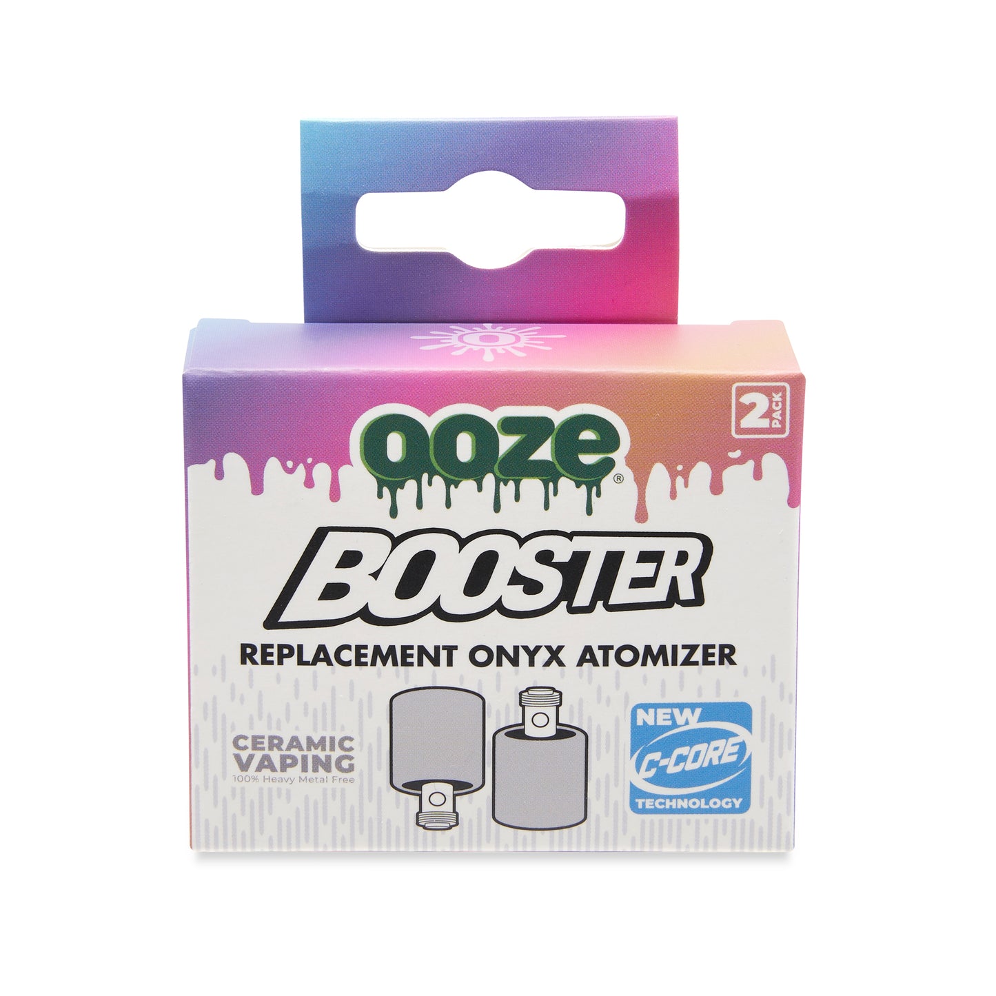 Booster Onyx Atomizer Replacement 2-Pack