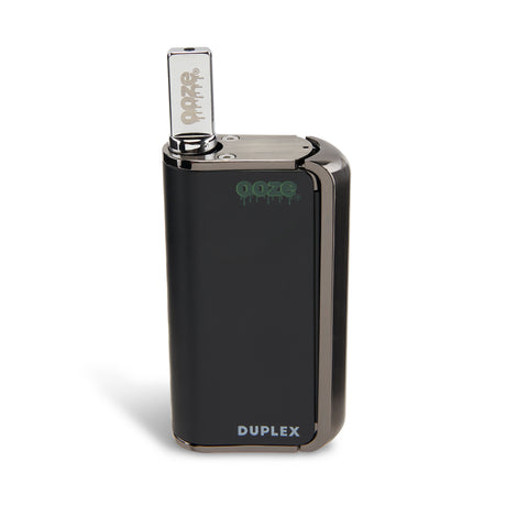 The Panther Black Ooze Duplex Pro Vaporizer is shown facing forward.