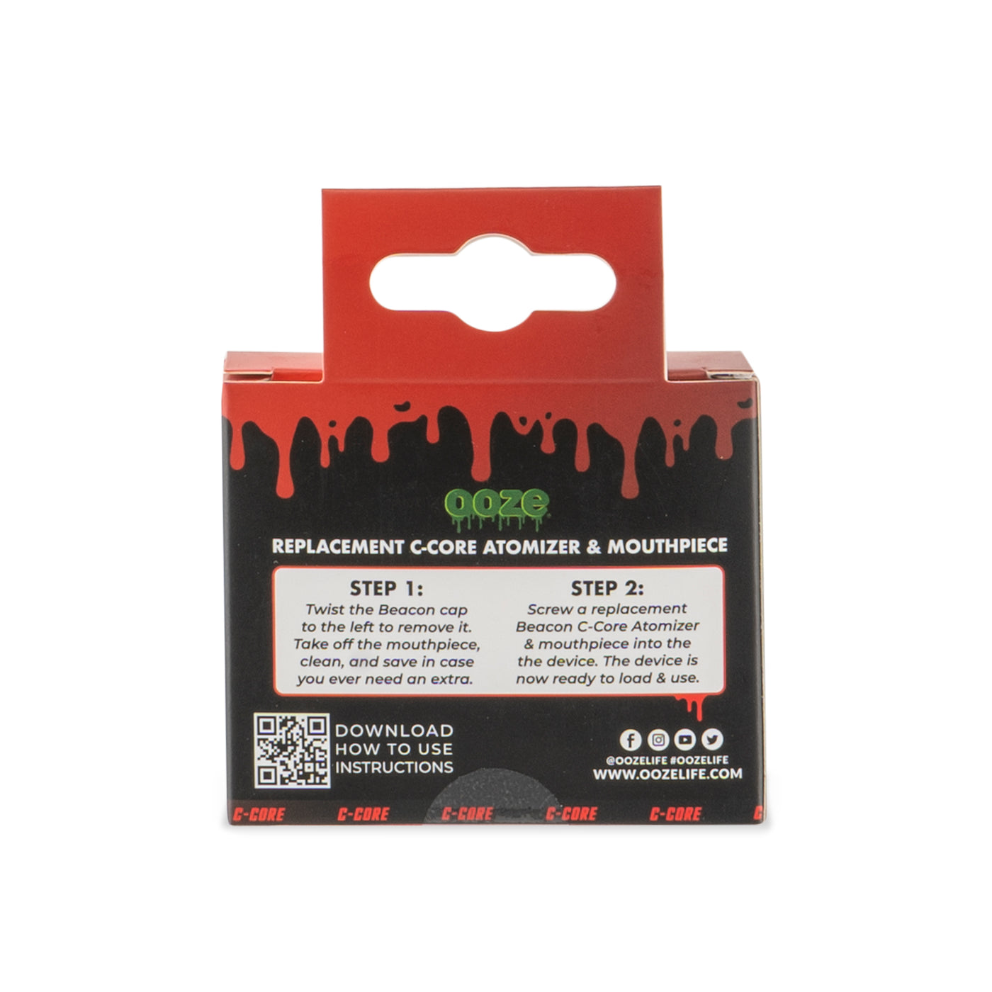 Beacon Onyx Atomizer & Mouthpiece Replacement 2-Pack - Midnight Sun