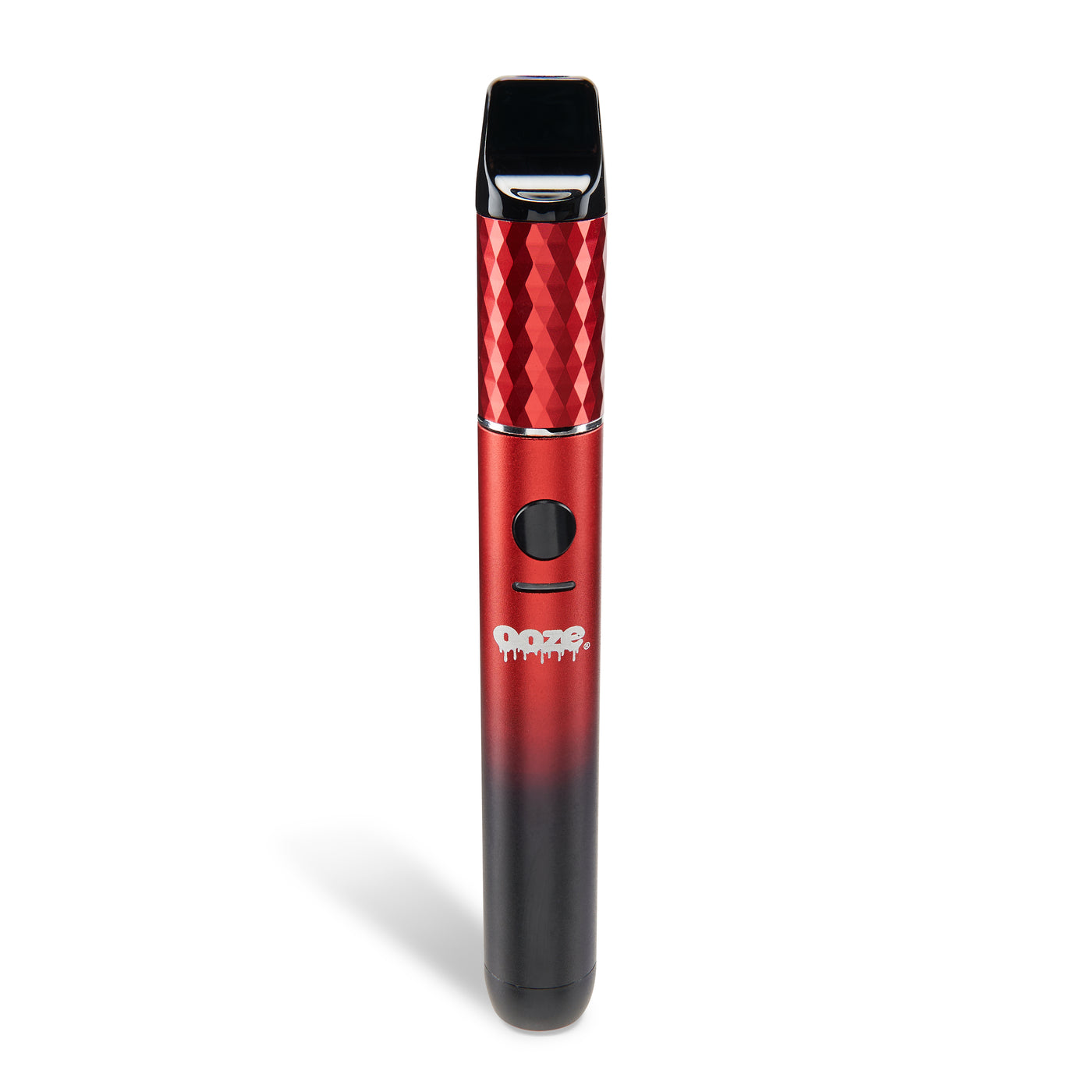 front view of red and black Beacon dab pen