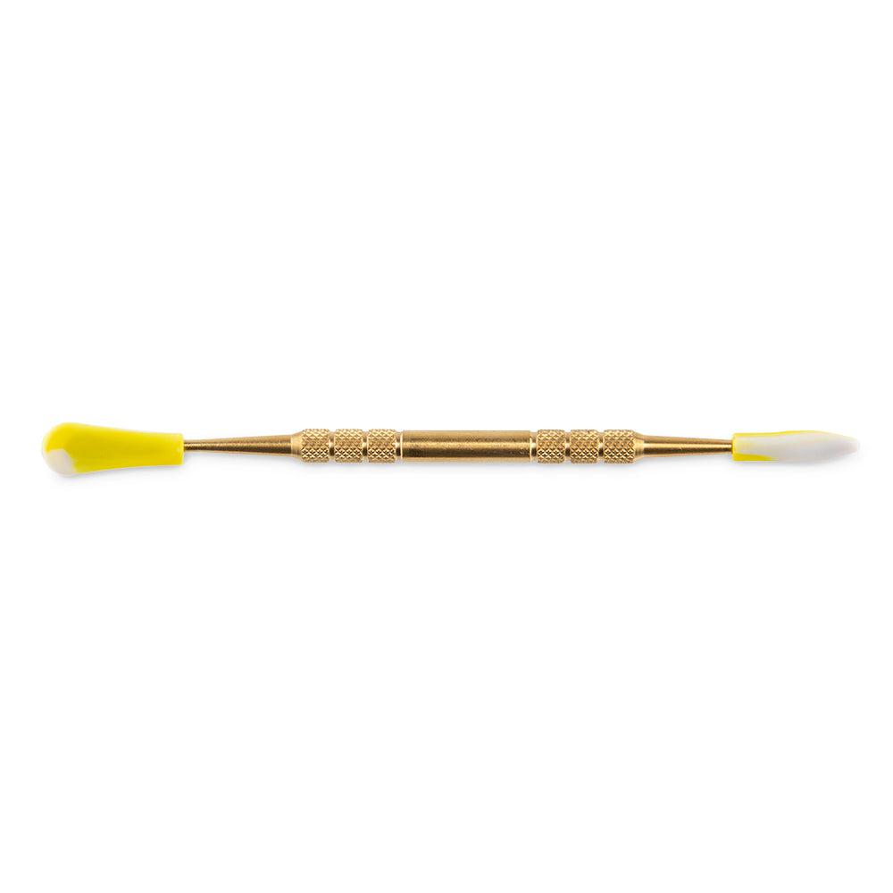 Ooze Steel Dab Tool with Non-Stick Silicone Tips - Gold