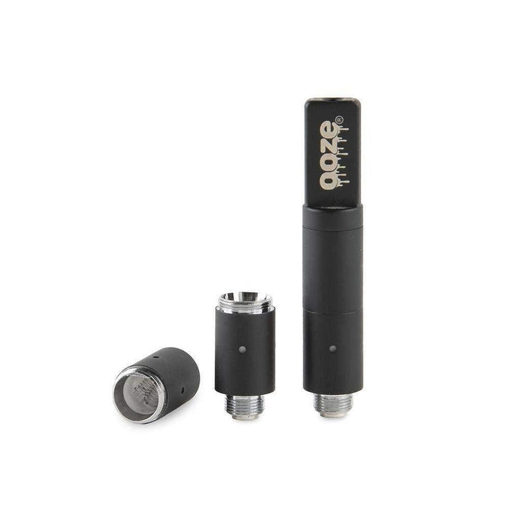 Ooze Slim Twist Pro Atomizer 3-Pack + Mouthpiece - Black