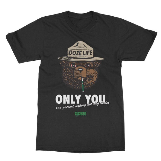 Ooze Smokey Bear Men'S T-Shirt