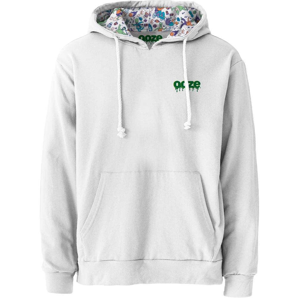 Lowkey Space Boiz White Hoodie