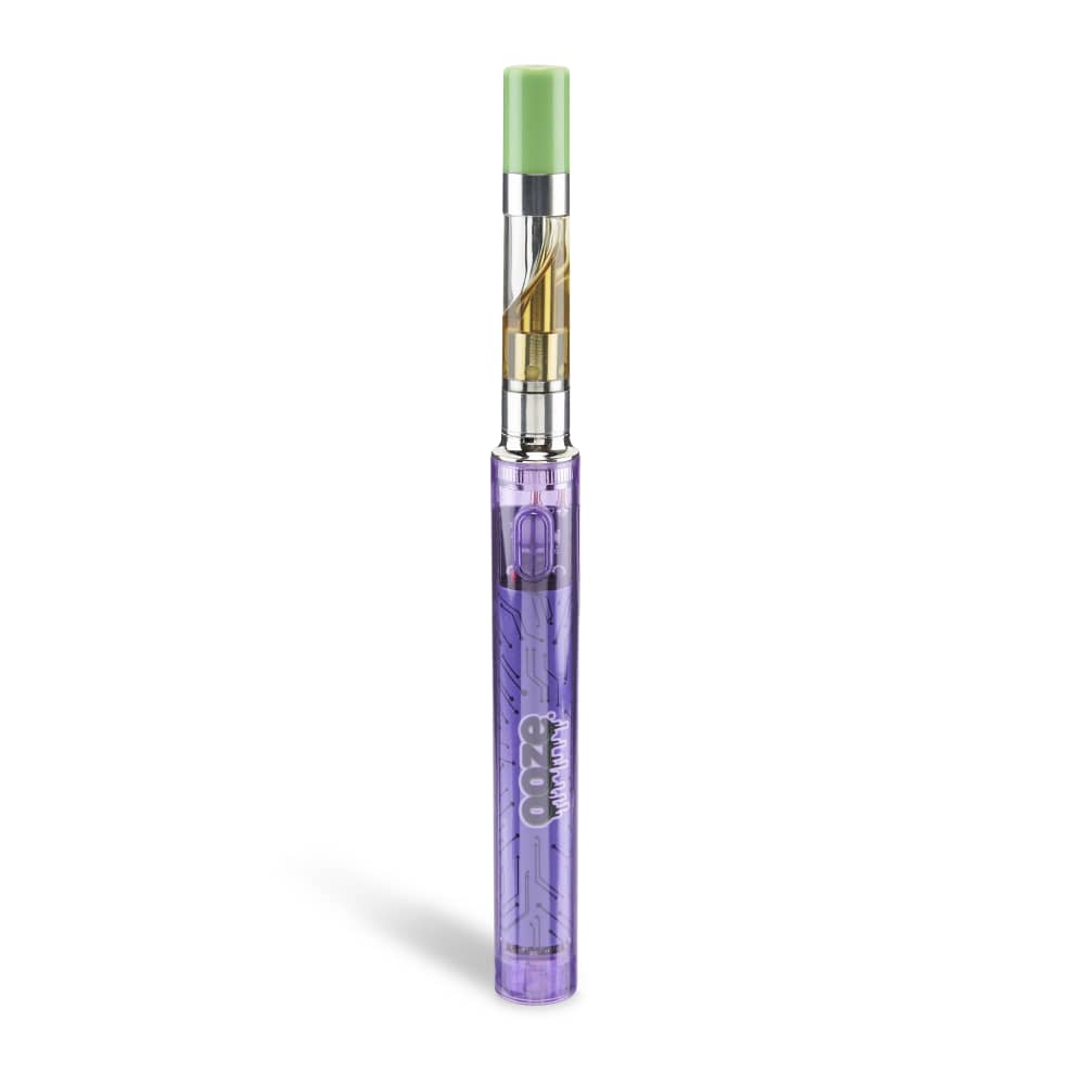 Slim Clear Series Transparent 510 Vape Battery Ultra Purple Ooze Slim Clear Series Transparent 510 Vape Battery Ultra Purple Ooze
