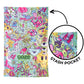 Ooze Chroma Beach Blanket with Stash Pocket