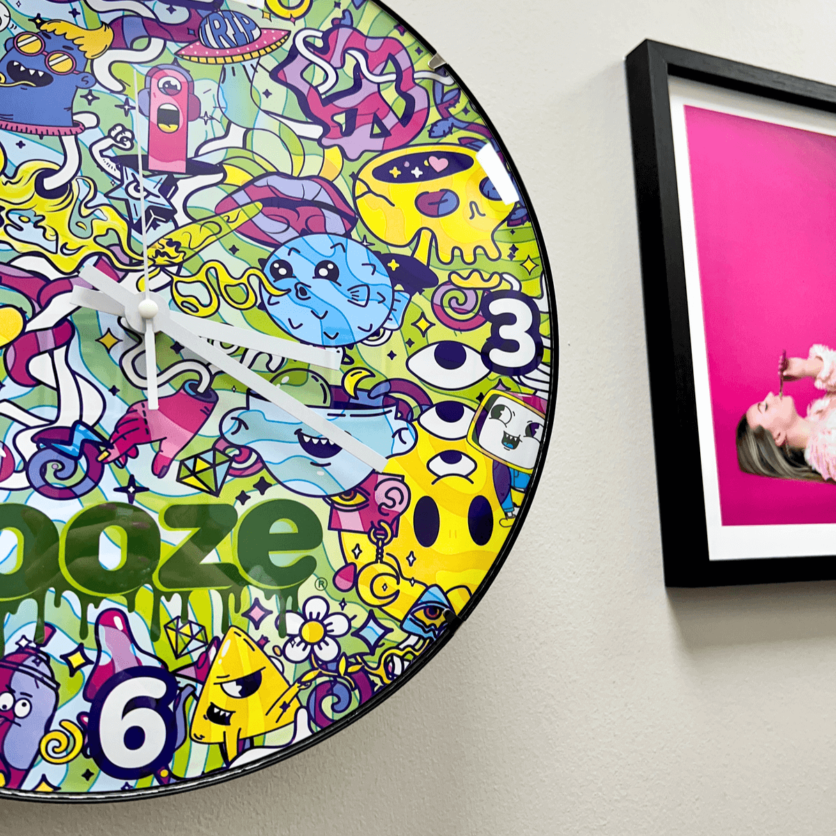 Ooze Chroma Wall Clock