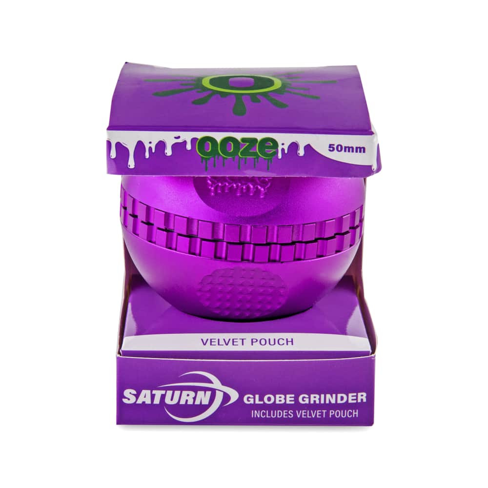Ooze Saturn Grinder - Purple