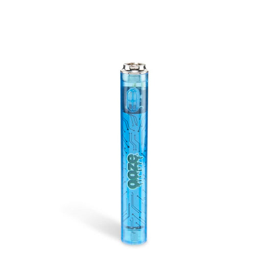 Slim Clear Series Transparent 510 Vape Battery – Sapphire Blue