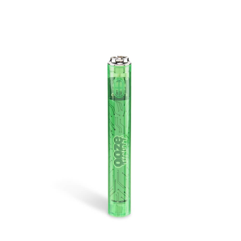 Slim Clear Series Transparent 510 Vape Battery – Slime Green