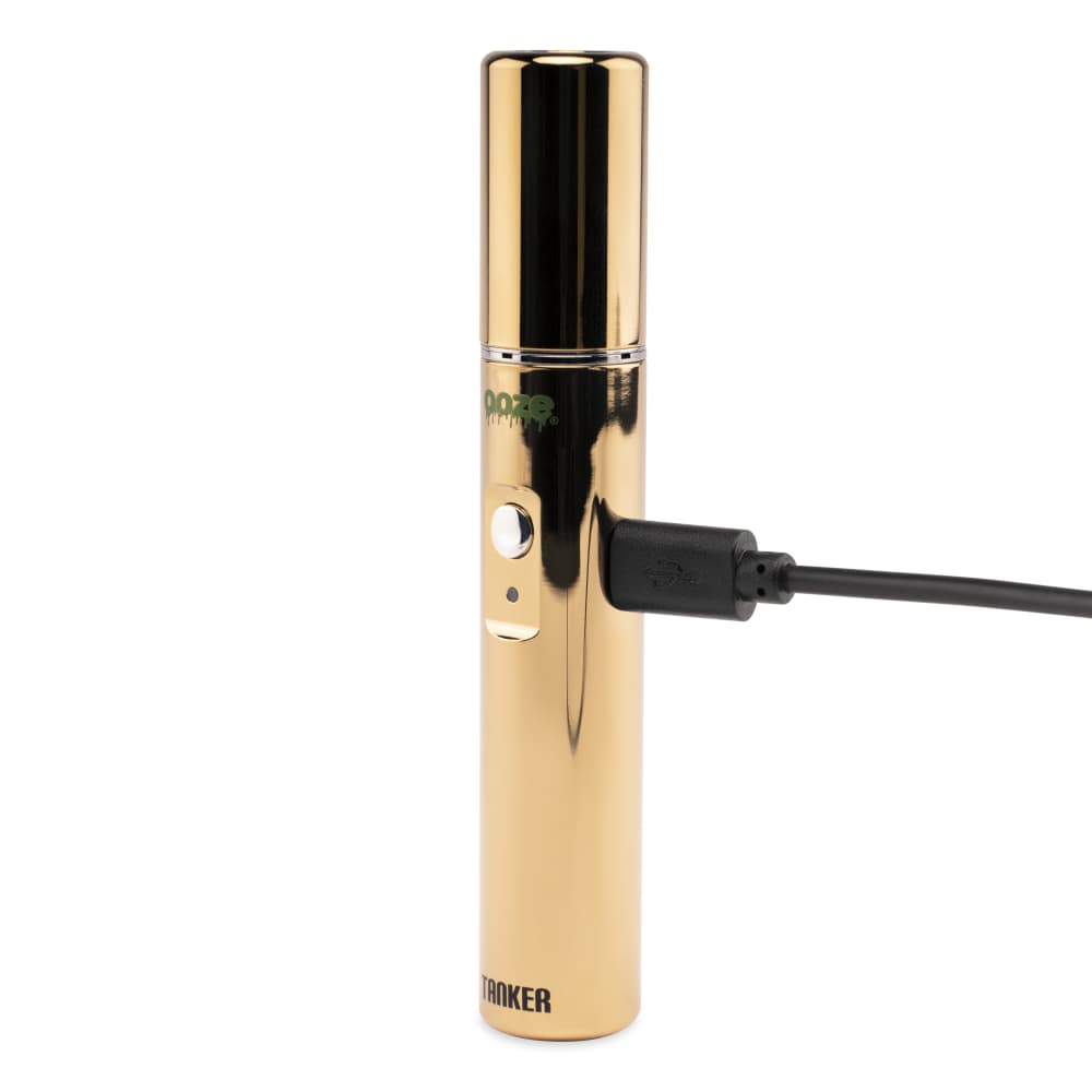 Ooze Tanker - 650 mAh Flex Temp Vape Battery - Lucky Gold Ooze Tanker - 650 mAh Flex Temp Vape Battery - Lucky Gold