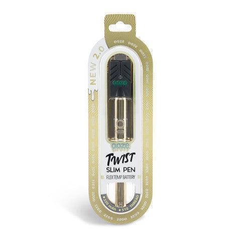 Ooze Twist Slim Pen 2.0 510 Thread Vaporizer Battery – Lucky Gold