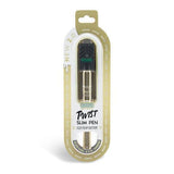 Gold Twist Slim 2.0 Vape Pen Battery with 510 thread battery USB attached inside box