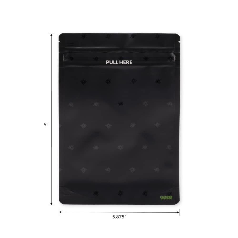 Ooze Designer Series 1 Ounce Mylar Bag 10-Pack Box - Logo