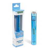 Slim Clear Series Transparent 510 Vape Battery – Sapphire Blue