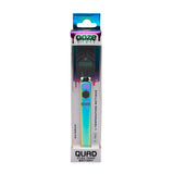 Ooze Rainbow Quad 510 Thread 500 Mah Square Vape Pen Battery + Usb Charger