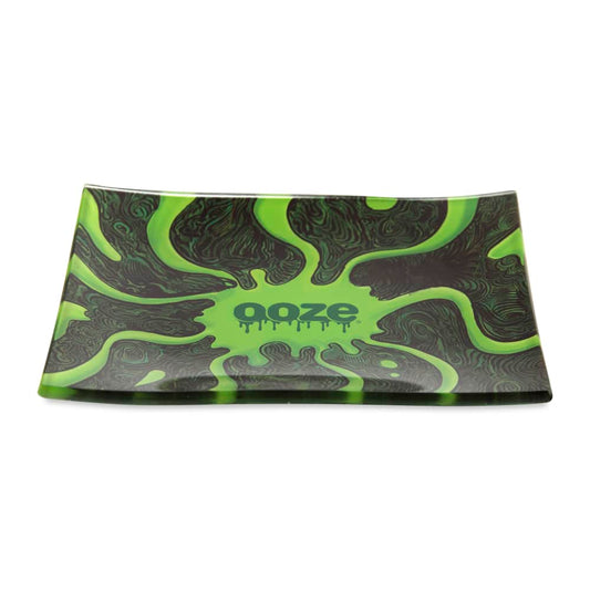 Ooze Rolling Tray - Shatter Resistant Glass - Abyss