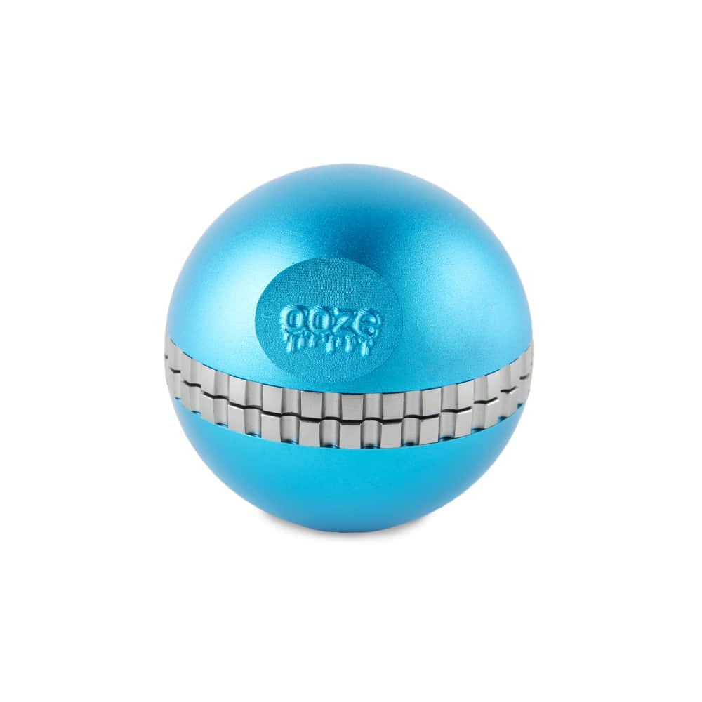 Ooze Saturn Aluminum Globe Grinder - Teal - Dry Herb