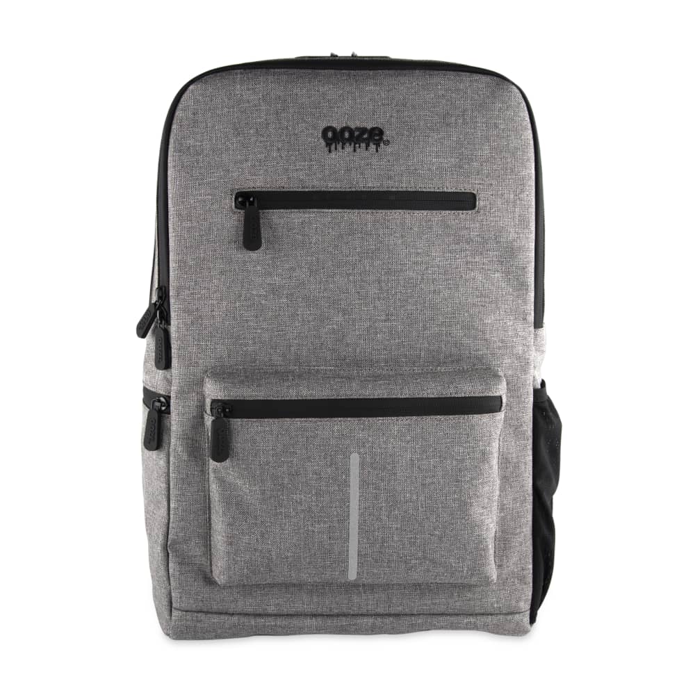 Gray Smell Proof Smoking Backpack with Lock | Ooze