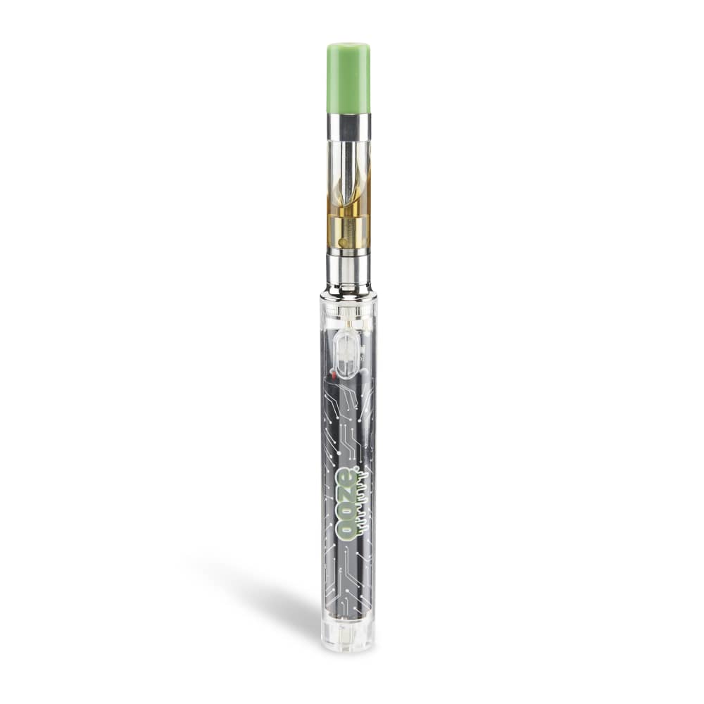 Slim Clear Series Transparent 510 Vape Battery – Panther Black