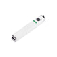 Ooze Ghost White Quad 510 Thread 500 Mah Square Vape Pen Battery + Usb Charger