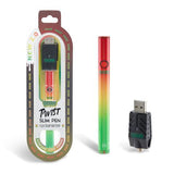 Ooze Twist Slim Pen 2.0 510 Thread Vaporizer Battery – Rasta