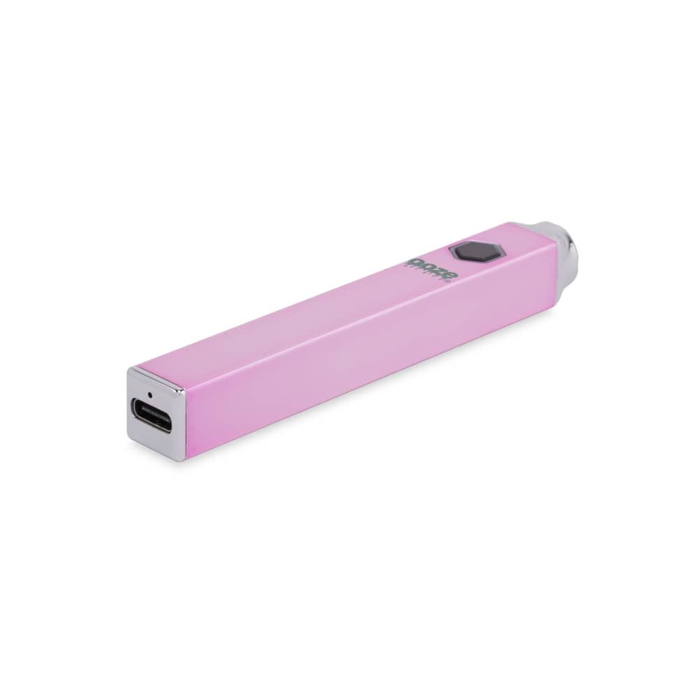 Ooze Ice Pink Quad 510 Thead 500 Mah Square Vape Pen Battery + Usb Charger