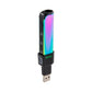 The rainbow Ooze Novex has the magnetic charger attached to the base