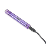 Slim Clear Series Transparent 510 Vape Battery Ultra Purple Ooze Slim Clear Series Transparent 510 Vape Battery Ultra Purple Ooze